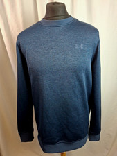 Under Armour Coldgear Jumper Sweater Active Gym Casual Teal Blue Medium A3436