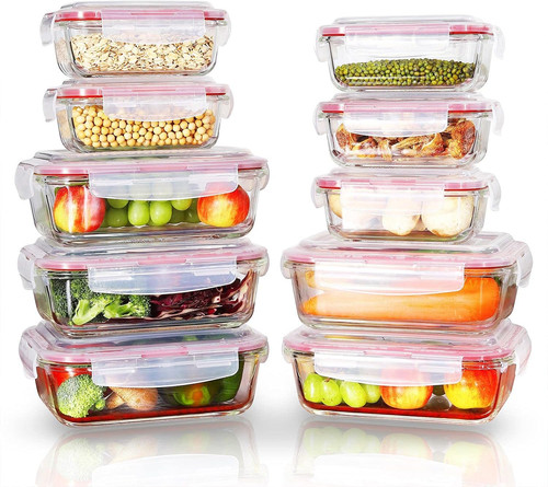 Glass food storage pack - glass,