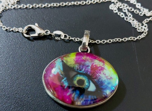All seeing eye pendant - , with