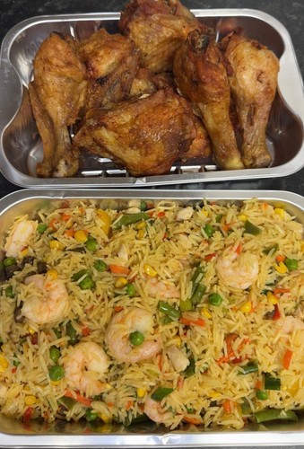 Fresh nigerian party fried - party,