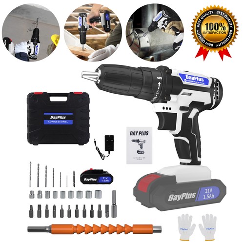 New cordless drill screwdriver - new,