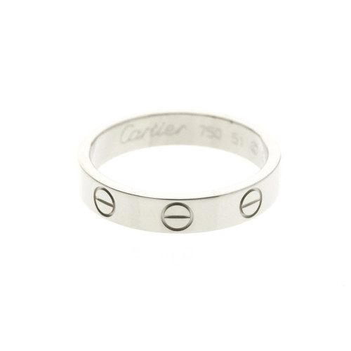 Cartier mini love ring - mini, white