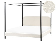 Four Poster Bed Boucle
