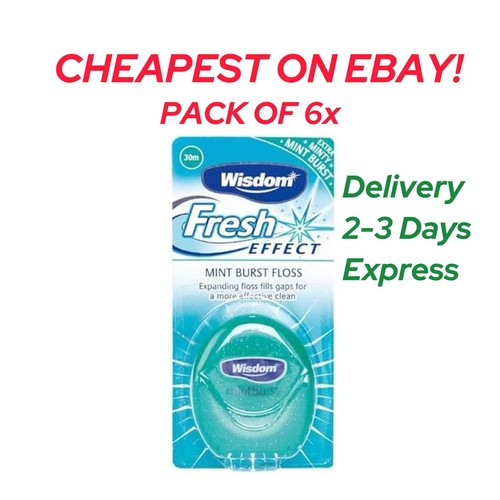 Wisdom dental floss mint - wisdom,