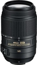 Nikkor AF-S DX 55-300mm f4.5-5.6 Nikon ED VR Photography Camera Lens