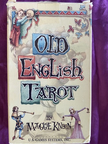 Old english tarot card - english, deck