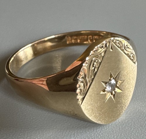 Men 9ct yellow - 9ct,