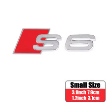 AUDI S6 CHROME LETTERING