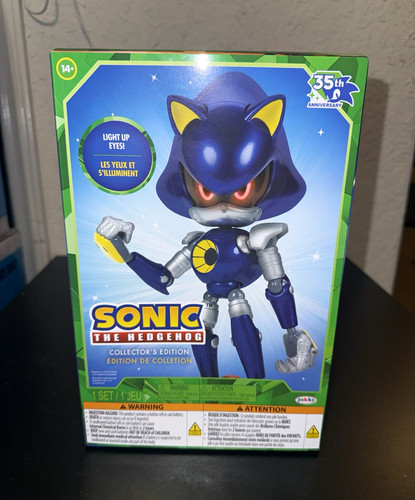 Jakks metal sonic figure light - jakks,