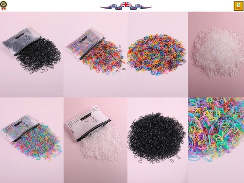 2000pcs hair elastics poly - 2000pcs,