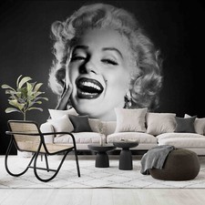 3D Marilyn Monroe Self-adhesive Removeable Wallpaper Wall Mural 73