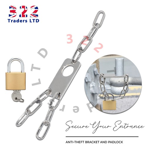 Anti theft bracket entrance