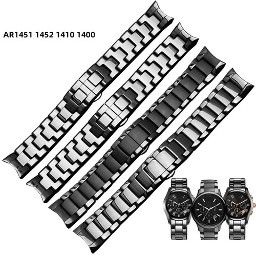 Ceramic watch strap for armani - ceramic,