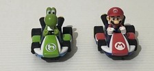 SUPER MARIO KART Carrera Go Slot Cars 1:43 Scale Mario & Luigi FREEPOST 