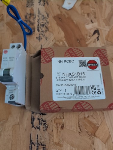 Wylex nhxs1b16 16a 16amp - 16a, b