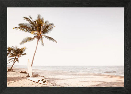 Surfboards the beach - the,