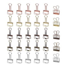 30-Pack Metal Wire Binder