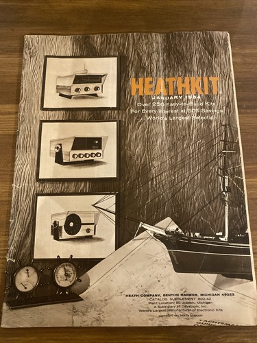 1964 heathkit radio test - 1964,