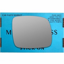 Right Driver side mirror glass