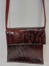 Faux Snake Skin Leather Bag Jane Shilton Cross body Handbag