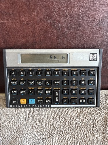 Hewlett packard 16c - hp,