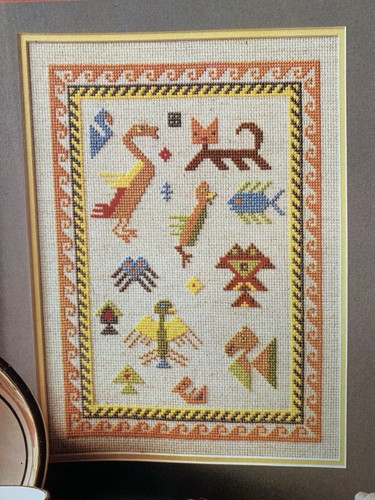 Mexican aztec sampler vintage - aztec,