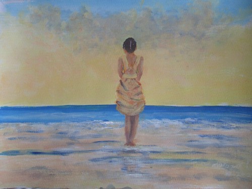 Original painting unframed - my,