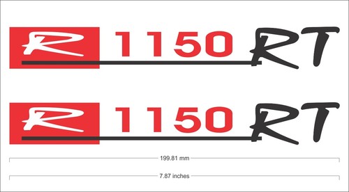 Bmw r1150rt decals stickers - r1150rt,