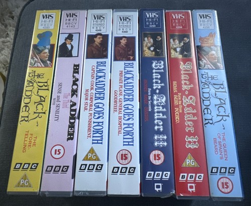 Blackadder vhs bundle 7 - blackadder,