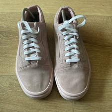 pink vans size 5 Suede Material Lovely Condition