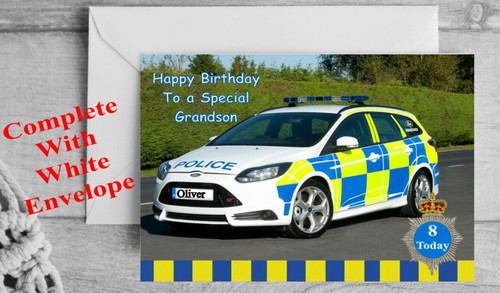 Personalised birthday card