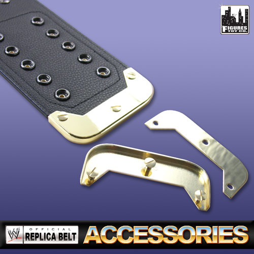 Gold belt tip for - belt, replica