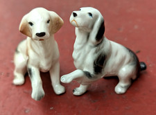 Vintage 2 x Basset Hound