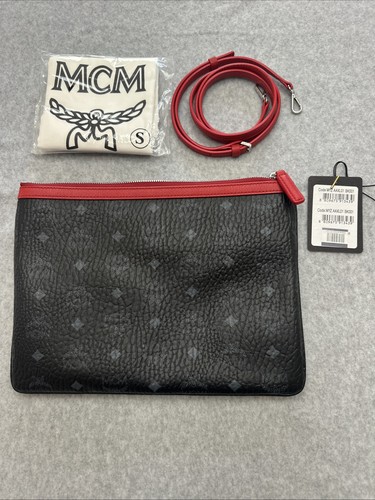 Authentic mcm crossbody pouch - authentic,