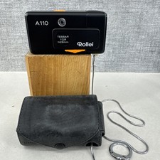 Rollei A110 Subminiature 110 Film Cartridge Camera + case
