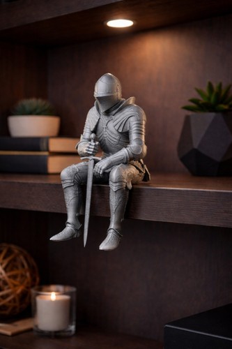Medieval knight shelf sitter - medieval,