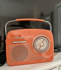 Collectable orange Radio style