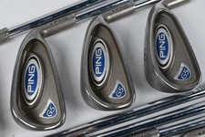 Ping G5 Irons / 3-PW+SW / Black Dot / Regular Flex Ping Shafts