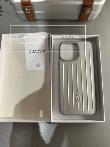 Rimowa silver aluminium case - silver,