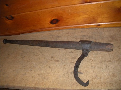 Vintage primitive log roller - vintage,