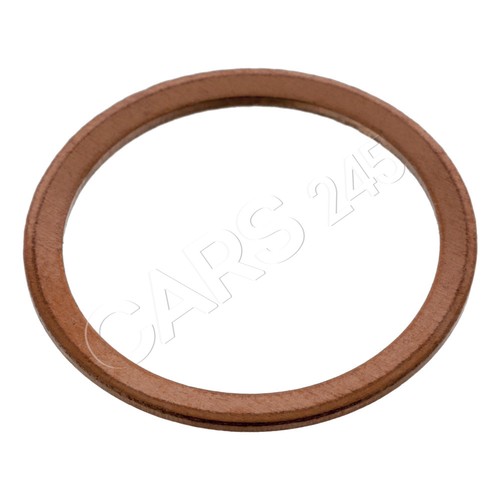 Copper oil drain - drain, plug