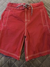 Fat Face Red Board Shorts Surf