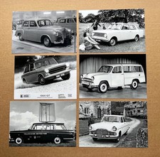 Classic British Cars Press Photographs - Humber, Austin, Zephyr, Morris, Viva