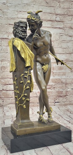 Nude flying mercury bronze - mercury,