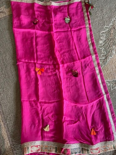 Women dupatta saree organza - dupatta,