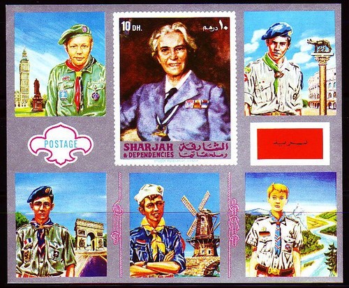 Sharjah 1972 bl 101 - **, bl.101