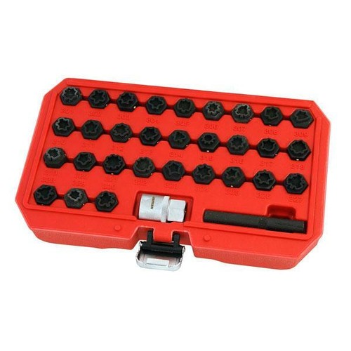 Rim lock socket - 32pc, set