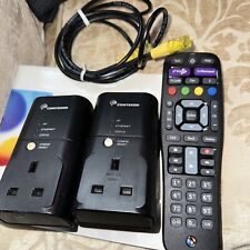 BT Vision Bundle COMTREND9020 200Mbps Powerline Ethernet UK PlugsCables &Remote