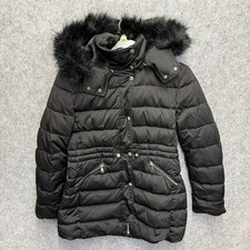 Zara Black Down Puffer Jacket