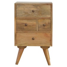 Nordic Bedside Table Solid